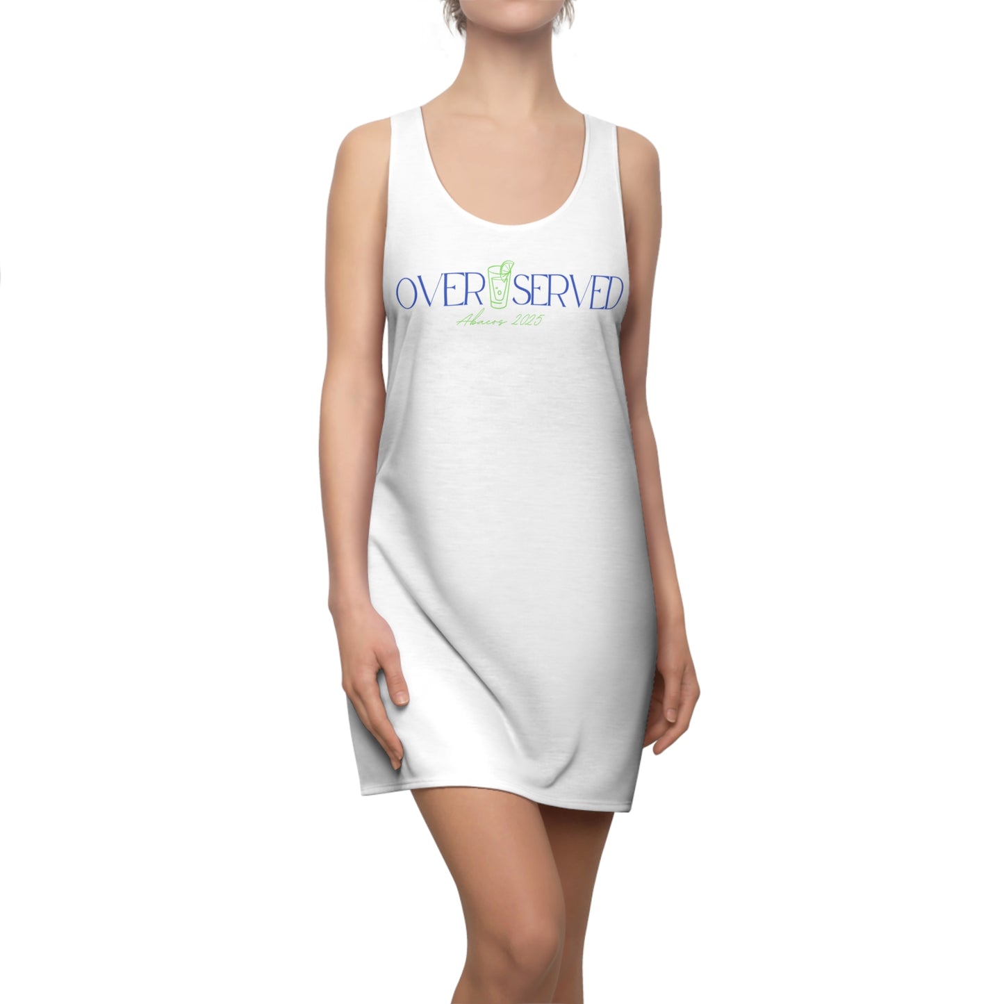 Overserved - Mimost Racerback Dress for Beach or Cover Up