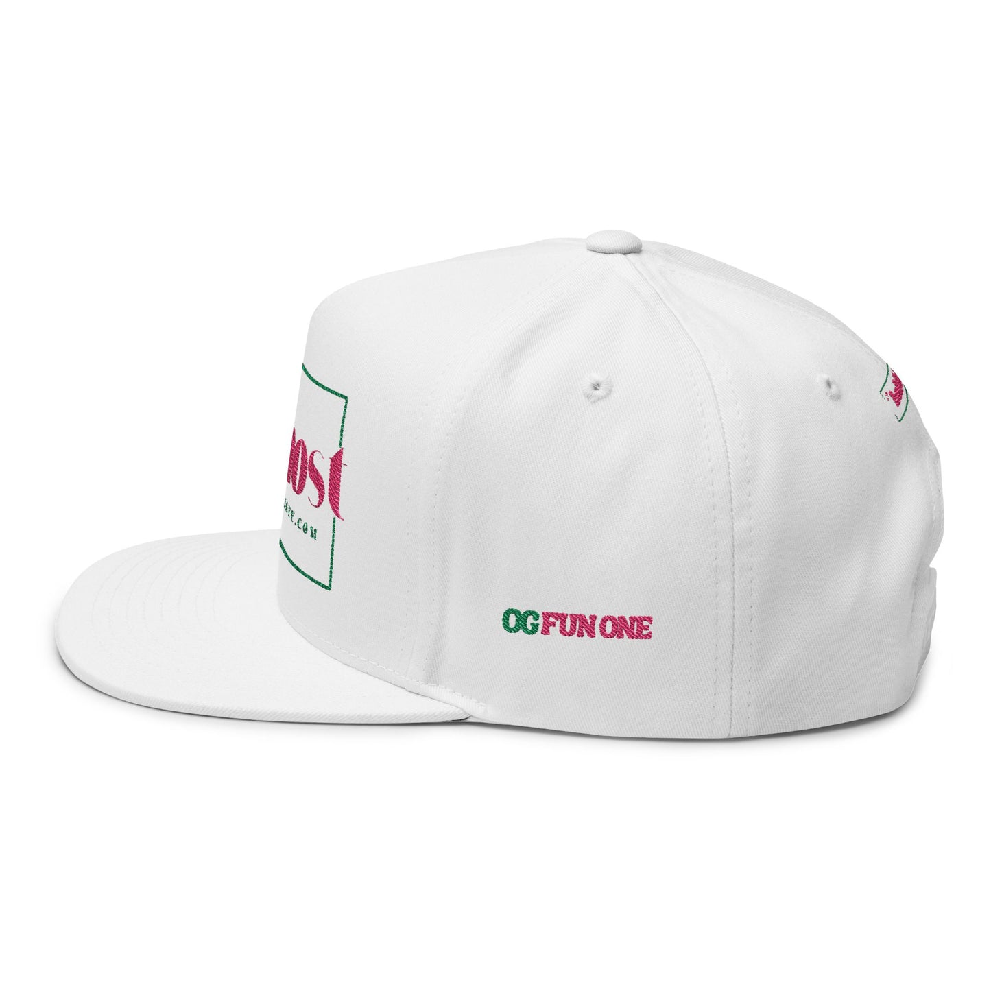 Mimost Society Embroidered Flat Bill Cap for Everyday Style - Perfect for Gift, Streetwear, Casual Wear, Sports, and Events!
